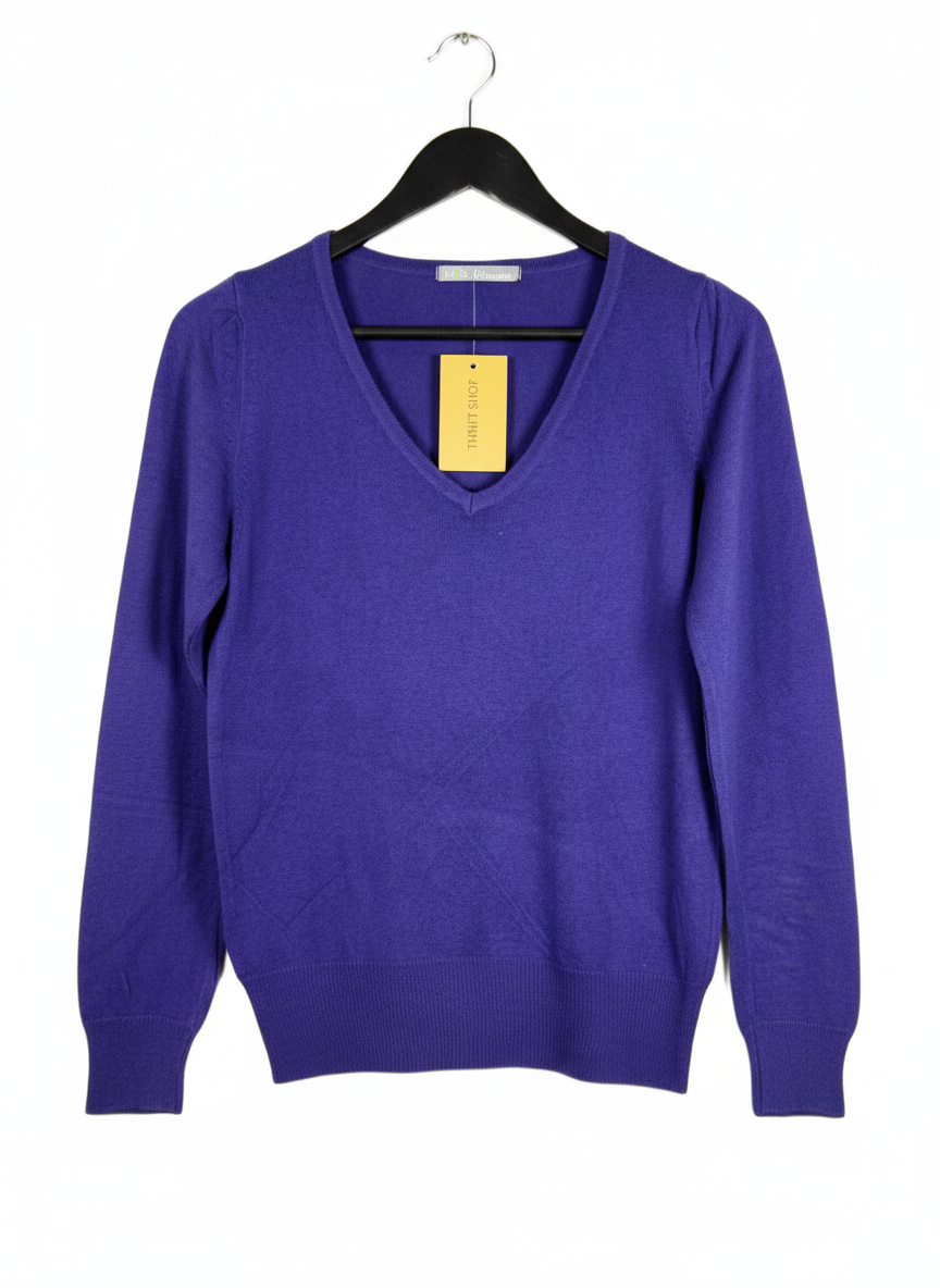 Secondhand Branded Winter Knitted Tops by M&S, PURPLE ACRYLIC fabric, PREMIUM PLUS condition, for Women - Online Thrift Shop Lahore Pakistan