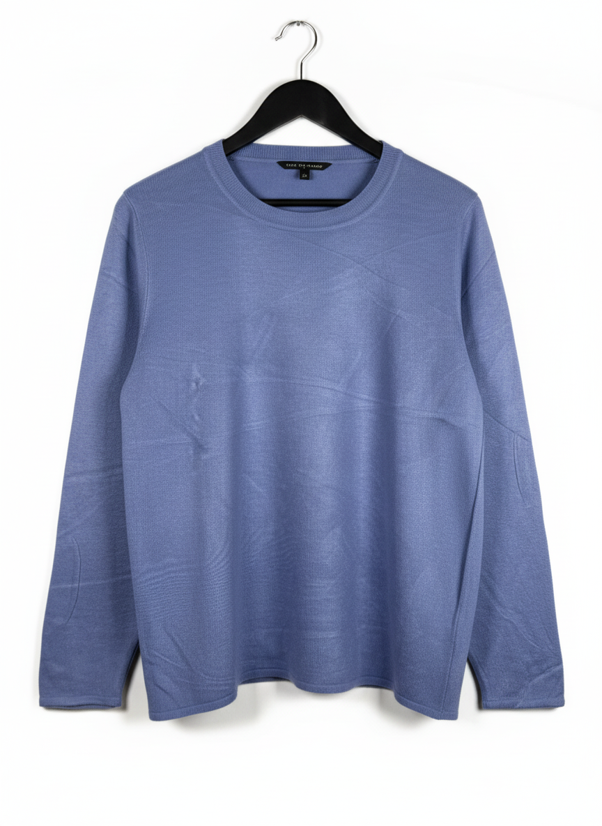 UK Imported secondhand Winter Knitted Tops - KNIT WEAR brand, PURPLE ACRYLIC, PREMIUM PLUS condition, for Women - Online Thrift Store Peshawar Pakistan