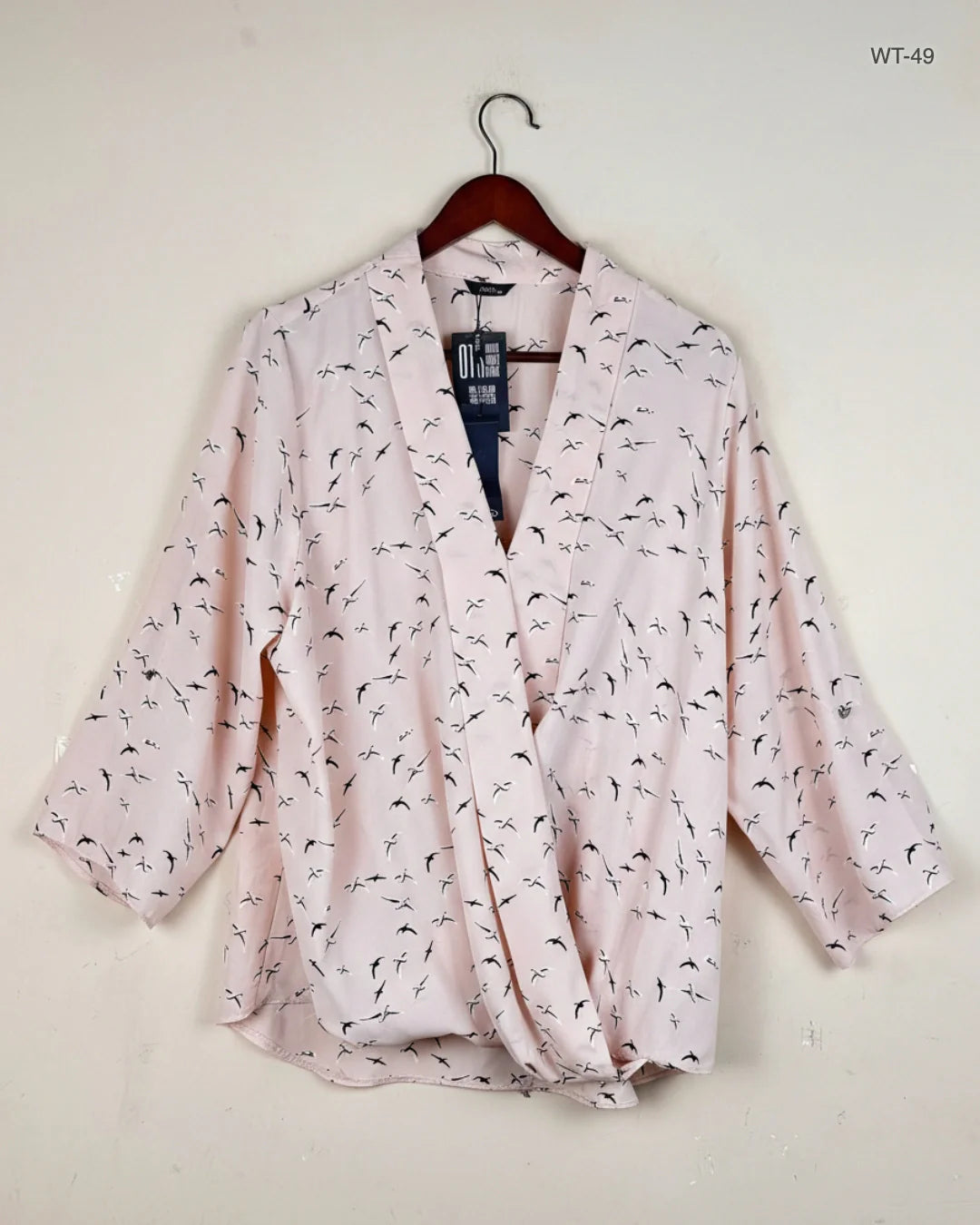 Premium Plus Condition Womens Summer Tops | Preloved Marks & Spencer | Teapink Polyester | Thrift Shop for Women Lahore Pakistan | OTS