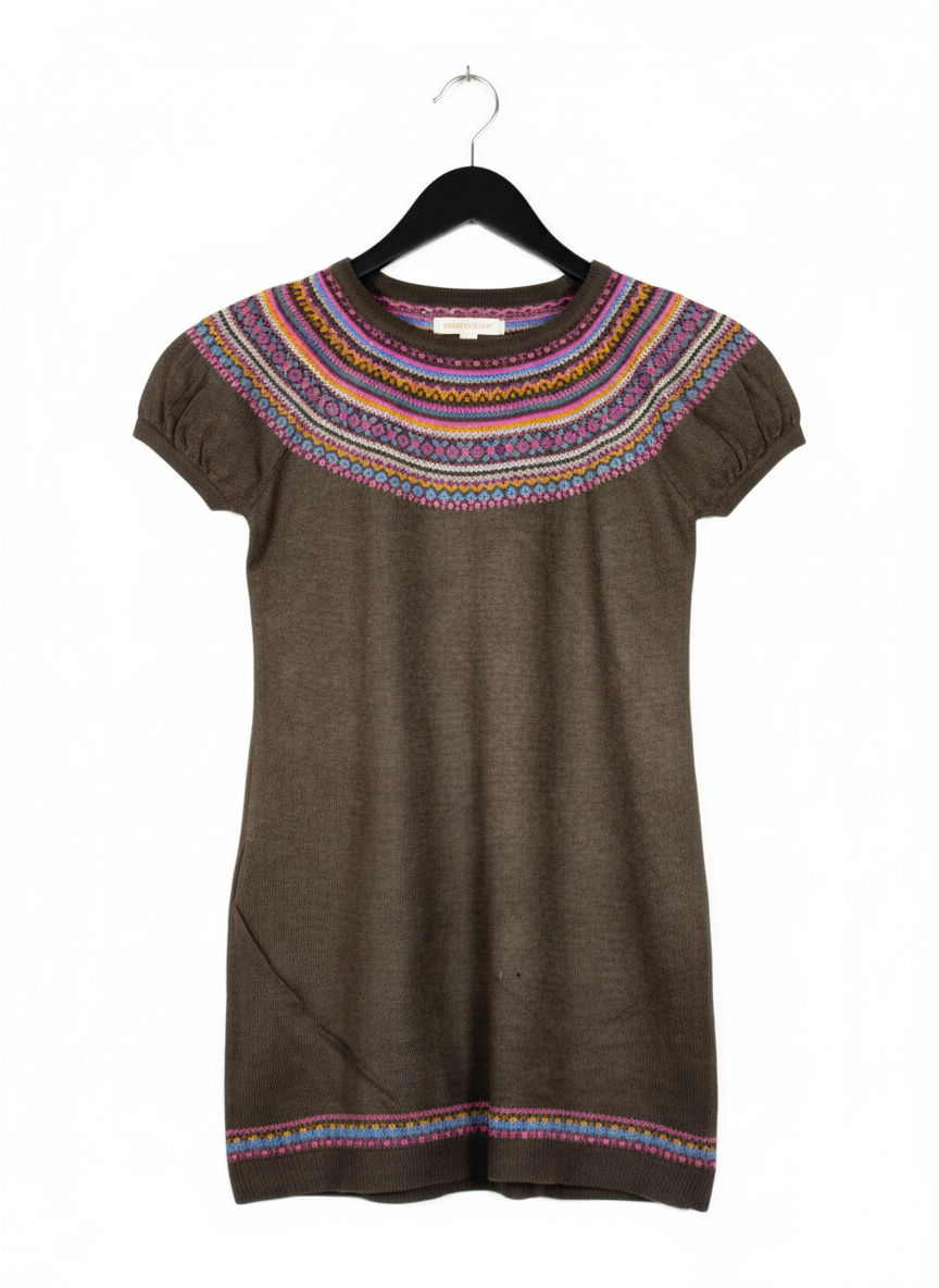 PREMIUM Condition Winter Knitted Tops | Preloved H&M | BROWN ACRYLIC | Thrift Shop for Women Peshawar Pakistan | OTS