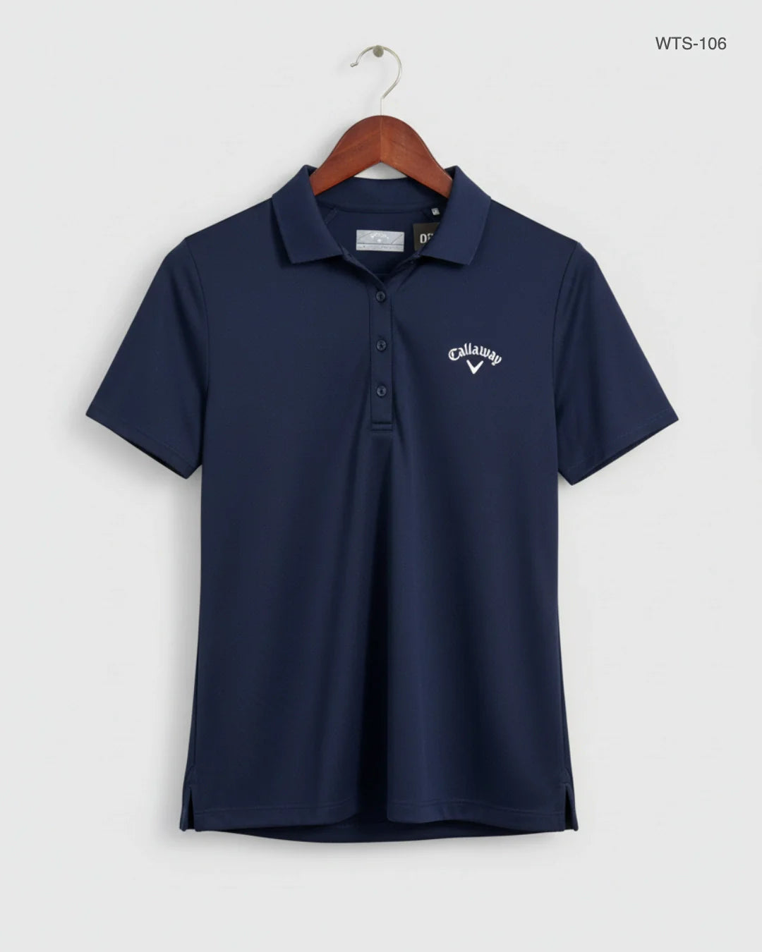Secondhand Branded Womens Tshirts by Callaway, Navy Blue Polyester fabric, Premium condition, for - Online Thrift Shop Lahore Pakistan