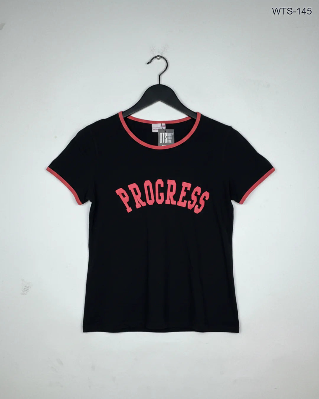 UK Imported secondhand Womens Tshirts - INFLUX brand, Black Cotton, Premium condition, for - Online Thrift Store Islamabad Pakistan
