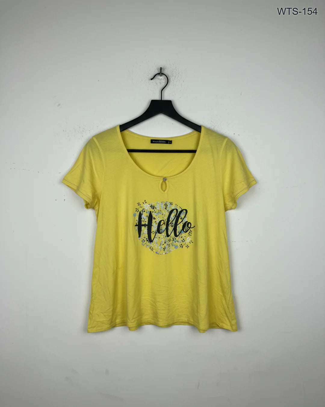 Premium Condition Womens Tshirts | Preloved KIABI | Yellow Cotton | Thrift Shop for Karachi Pakistan | OTS