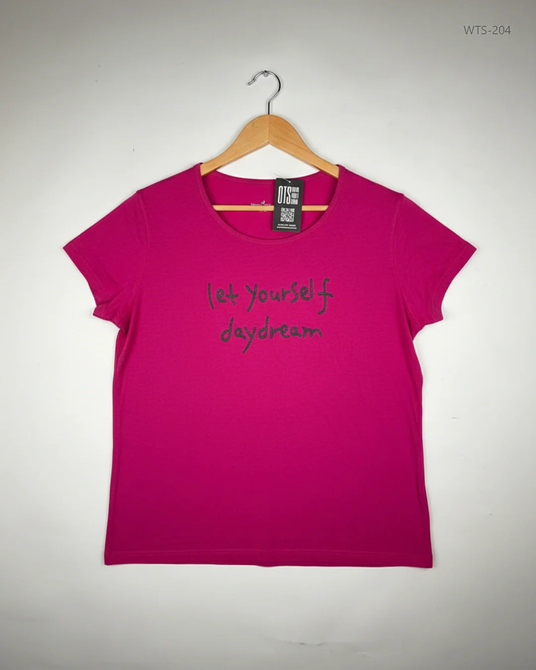 Preloved Premium Womens Tshirts by PRETTY, Pink Cotton for - OTS Thrift Shop Peshawar Pakistan