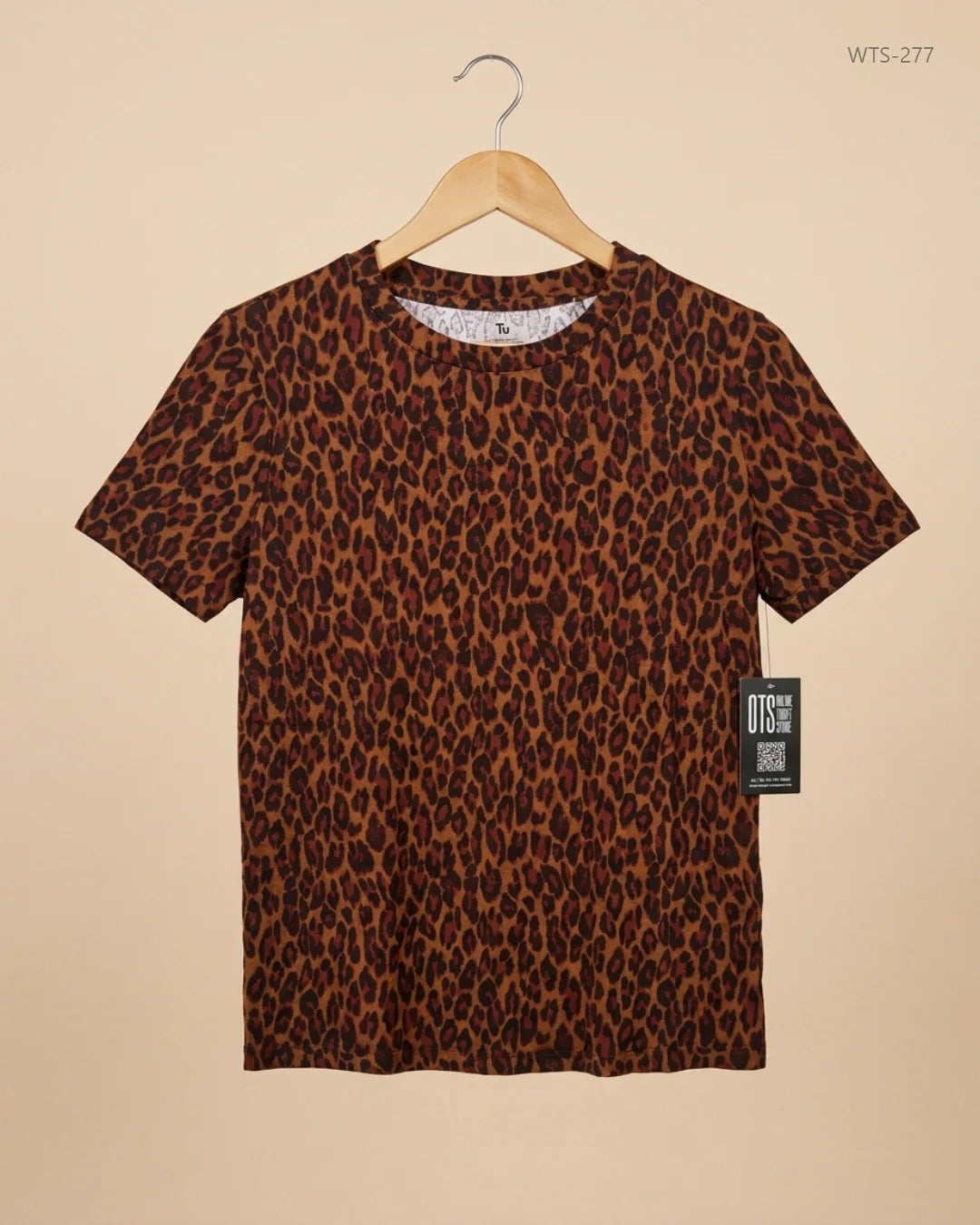 Premium Condition Womens Tshirts | Preloved TU | Brown Cotton | Thrift Shop for Womens Peshawar Pakistan | OTS