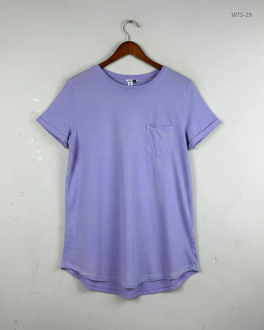 Shop Premium Womens Tshirts by Pep&Co | Preloved Branded Clothes | Purple Cotton | Women | OTS Thrift Store Karachi Pakistan