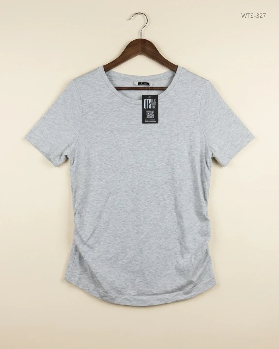 UK Imported secondhand Womens Tshirts - Very brand, Grey cotton, Premium condition, for Womens - Online Thrift Store Karachi Pakistan