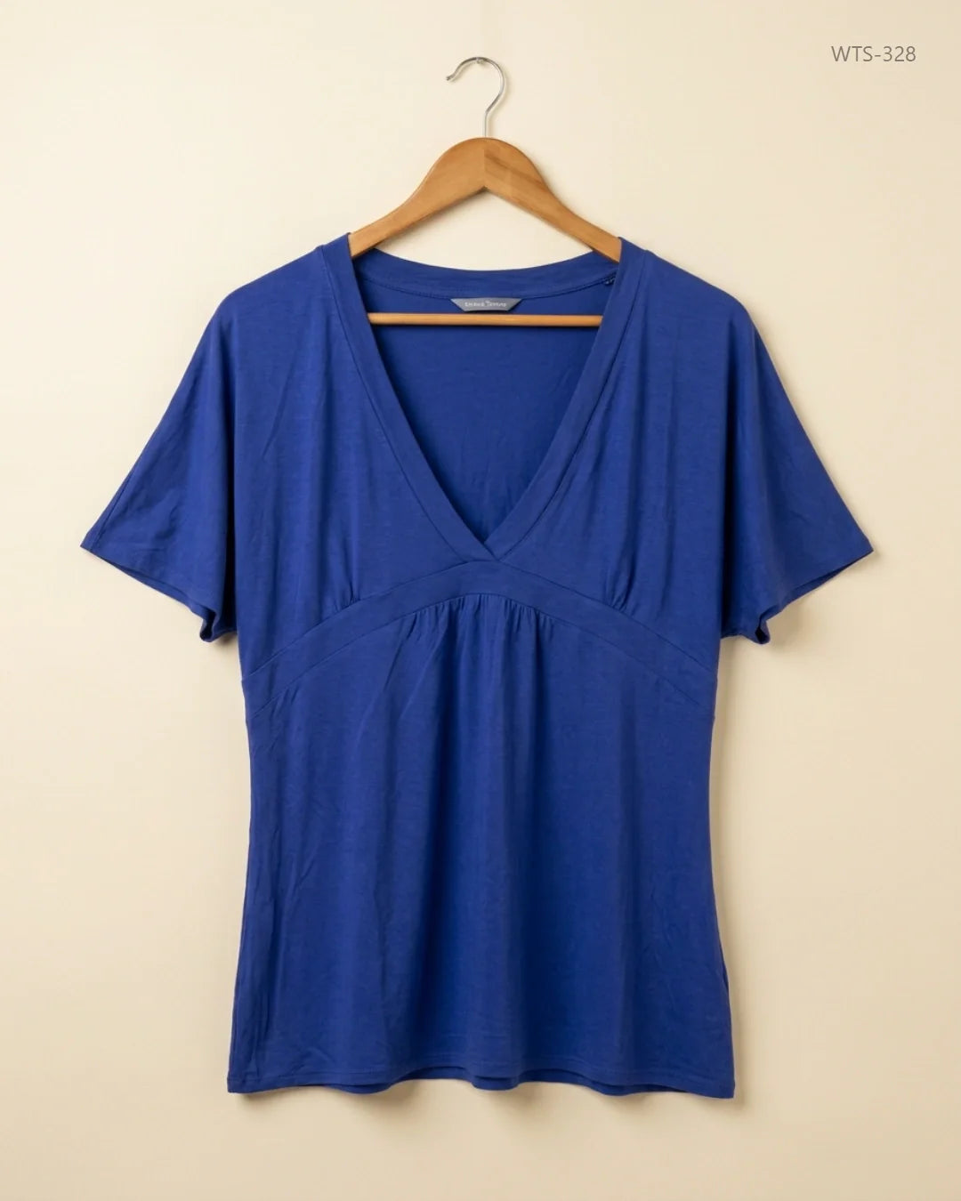 Womens Tshirts | Marks & Spencer | Preloved Branded | Blue Cotton | Premium | OTS Thrift Store Islamabad Pakistan