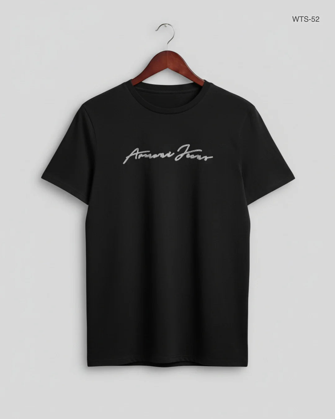 Shop Premium Womens Tshirts by Armani | Preloved Branded Clothes | Black Viscose | Women | OTS Thrift Store Karachi Pakistan