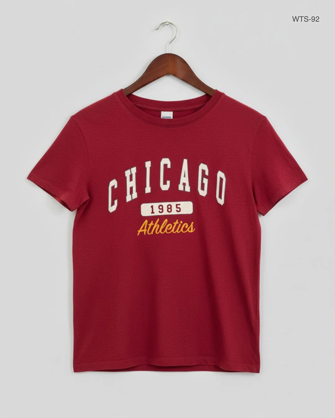 Premium Condition Womens Tshirts | Preloved Primark | Maroon Cotton | Thrift Shop for Women Peshawar Pakistan | OTS