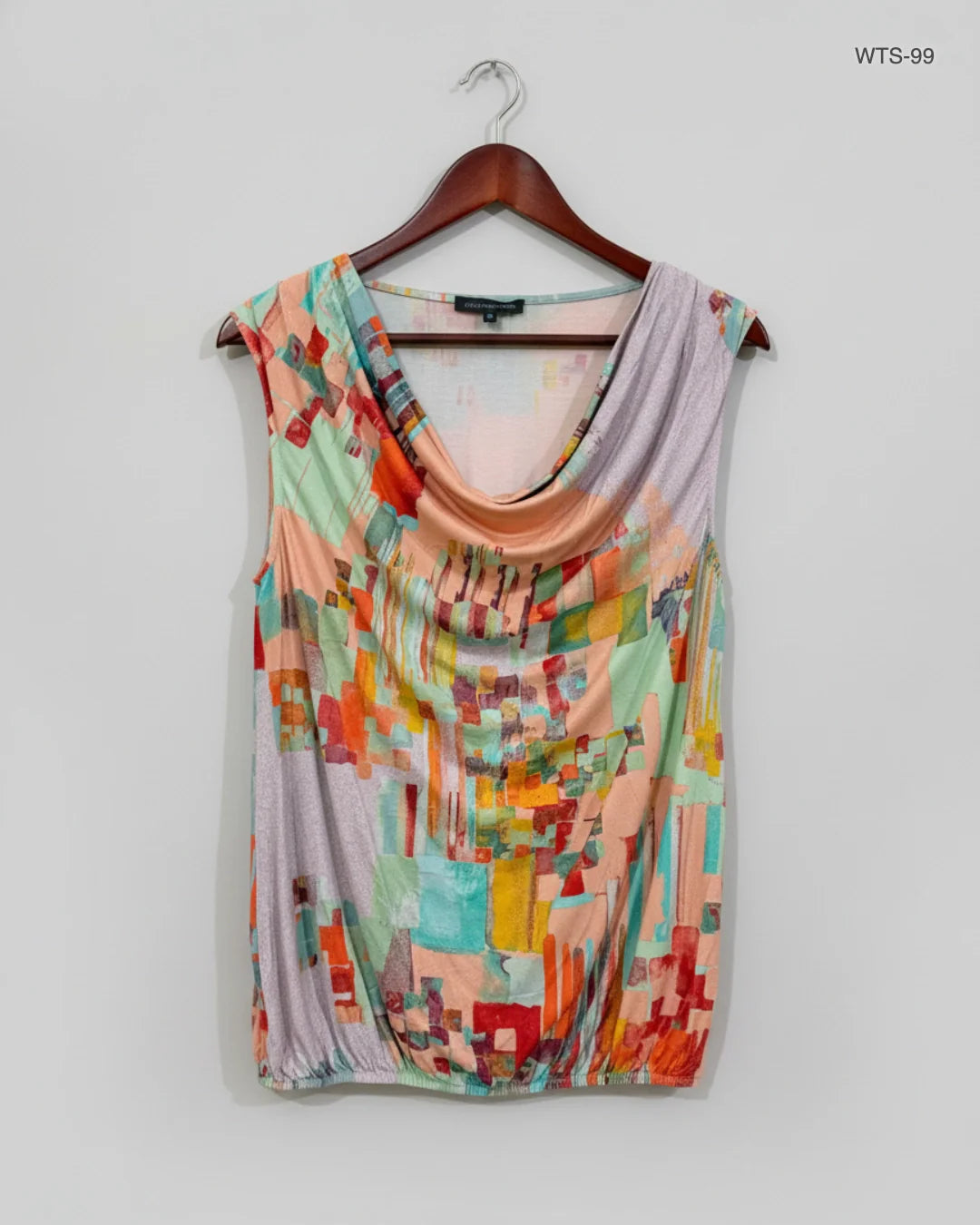 Womens Tshirts | Cassis | Preloved Branded | Multi Polyester | Premium | OTS Thrift Store Islamabad Pakistan