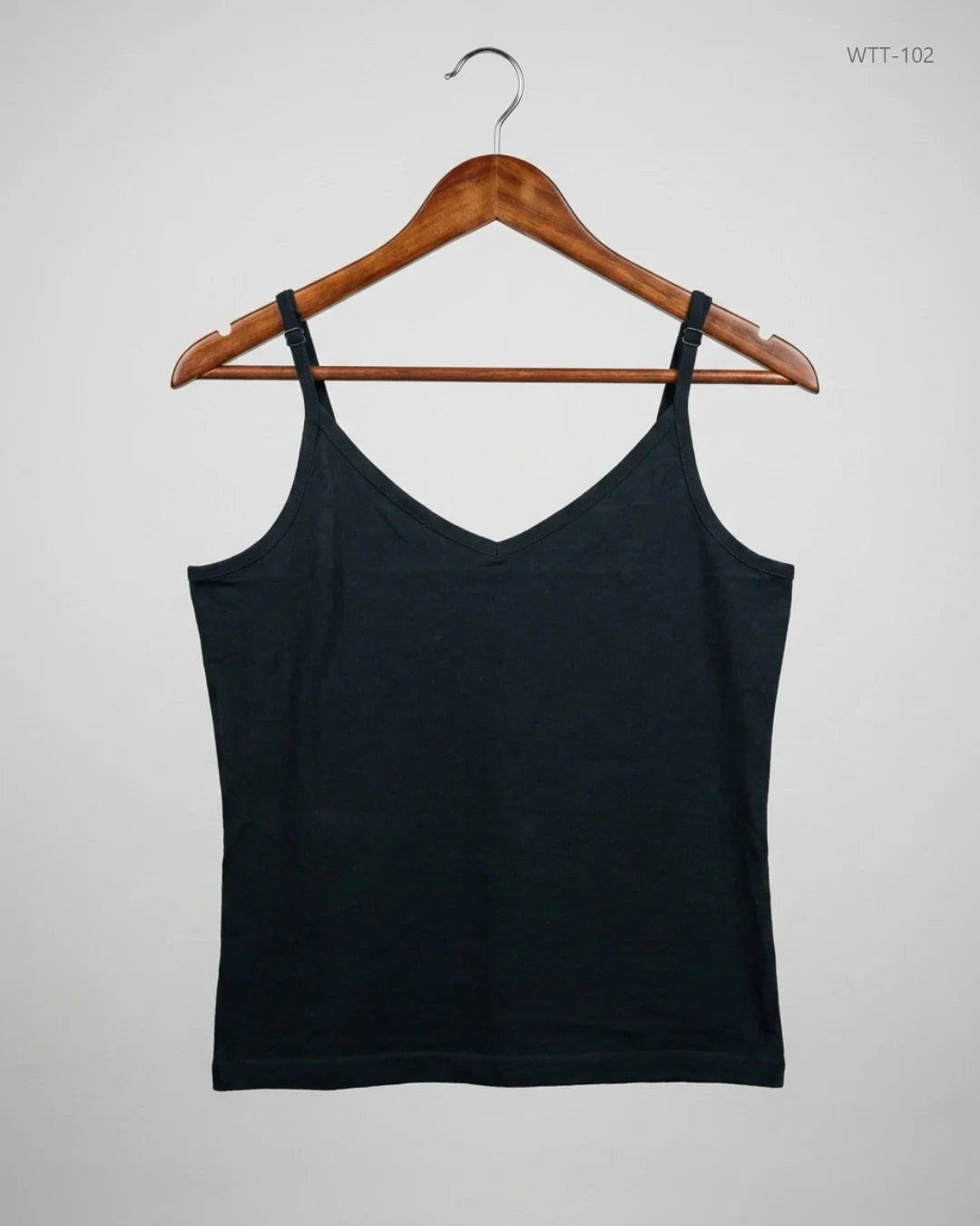 Premium Condition Womens Tank Top | Preloved Cut Label | Black Cotton | Thrift Shop for Womens Karachi Pakistan | OTS