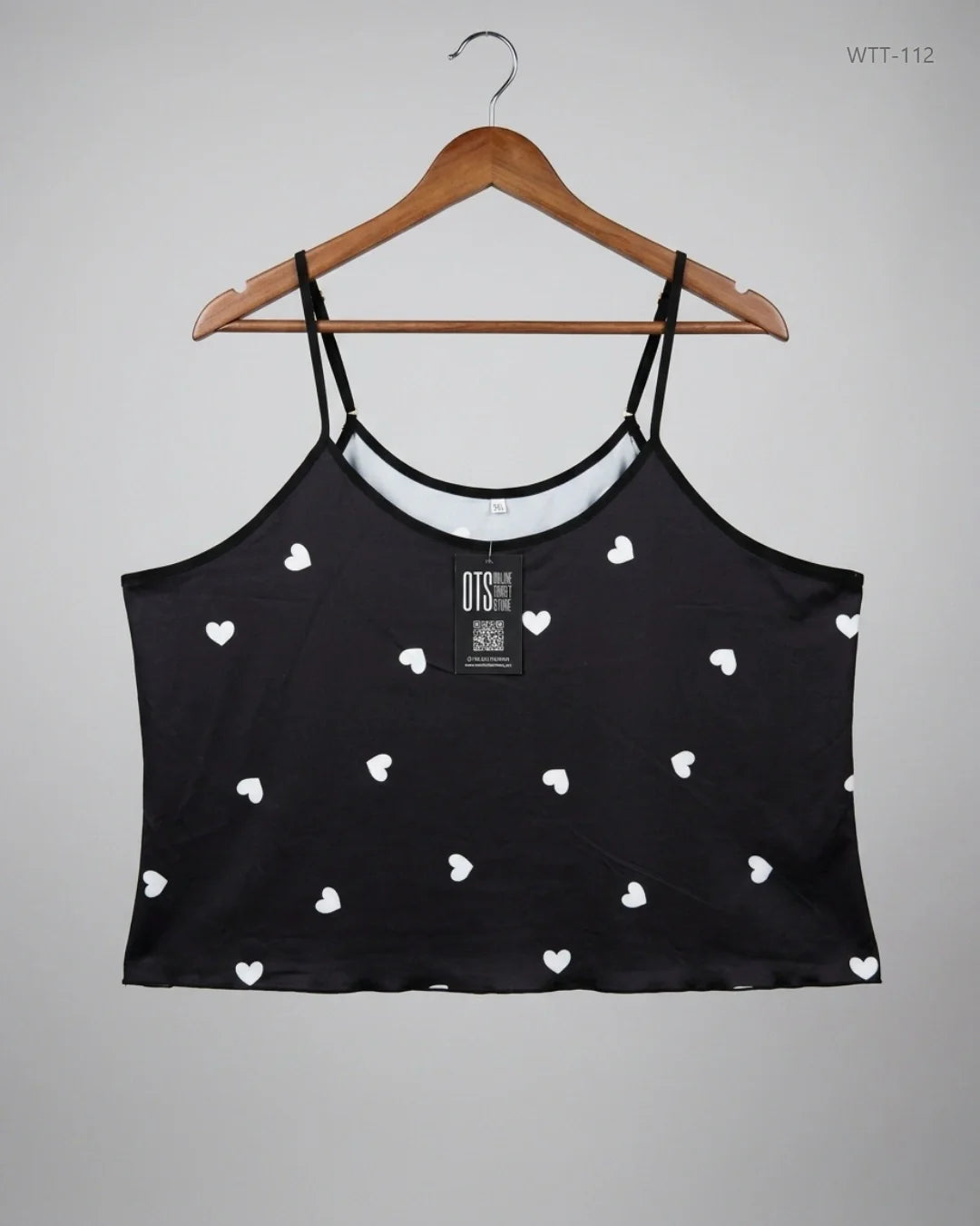 Premium Condition Womens Tank Top | Preloved Cut Label | Black Polyester | Thrift Shop for Womens Karachi Pakistan | OTS