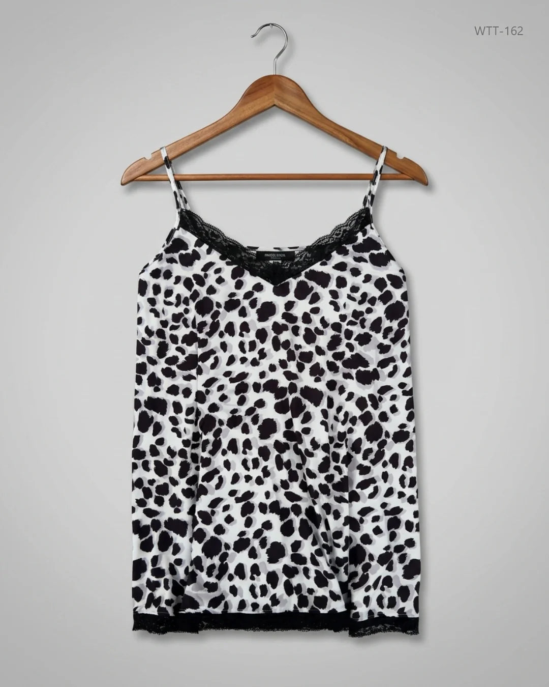 Secondhand Branded Womens Tank Top by Matalan, Black & White Polyester fabric, Premium condition, for Womens - Online Thrift Shop Karachi Pakistan
