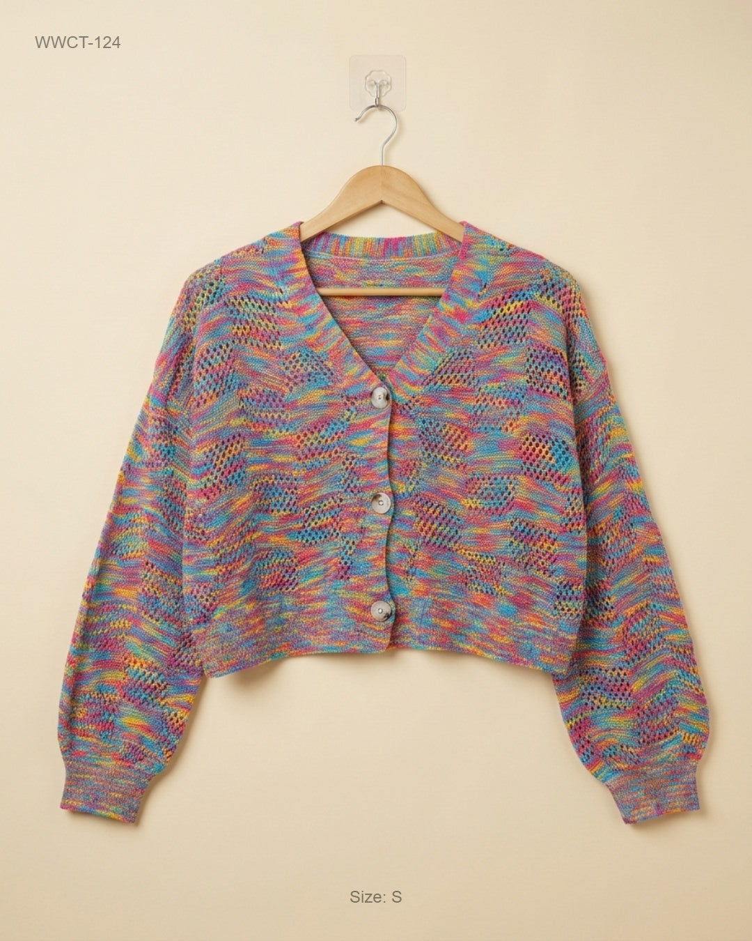 Secondhand Branded Women Winter Crop Tops by SHEIN, Multi Acrylic fabric, Premium condition, for Women - Online Thrift Shop Karachi Pakistan