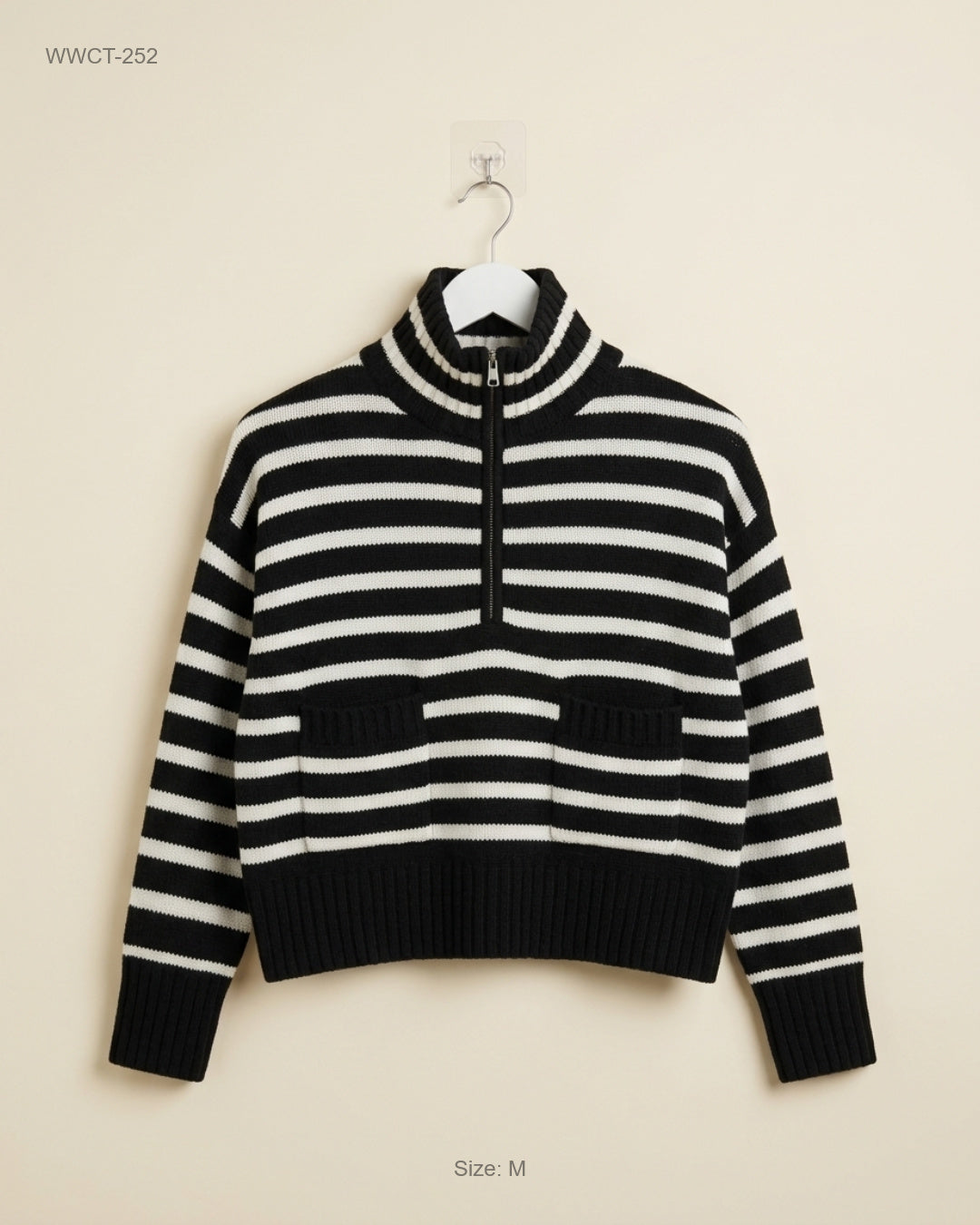 Women Winter Crop Tops | VERO MODA | Preloved Branded | Black Polyester | Excellent | OTS Thrift Store Peshawar Pakistan