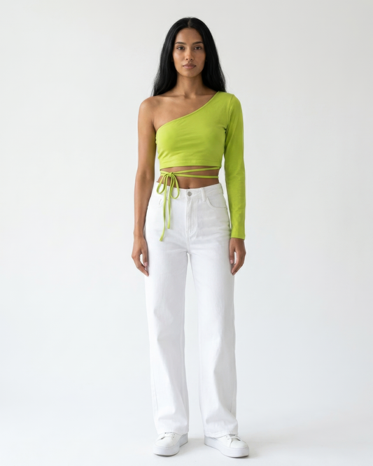 ASOS Green Summer Crop Tops (SCT-53)