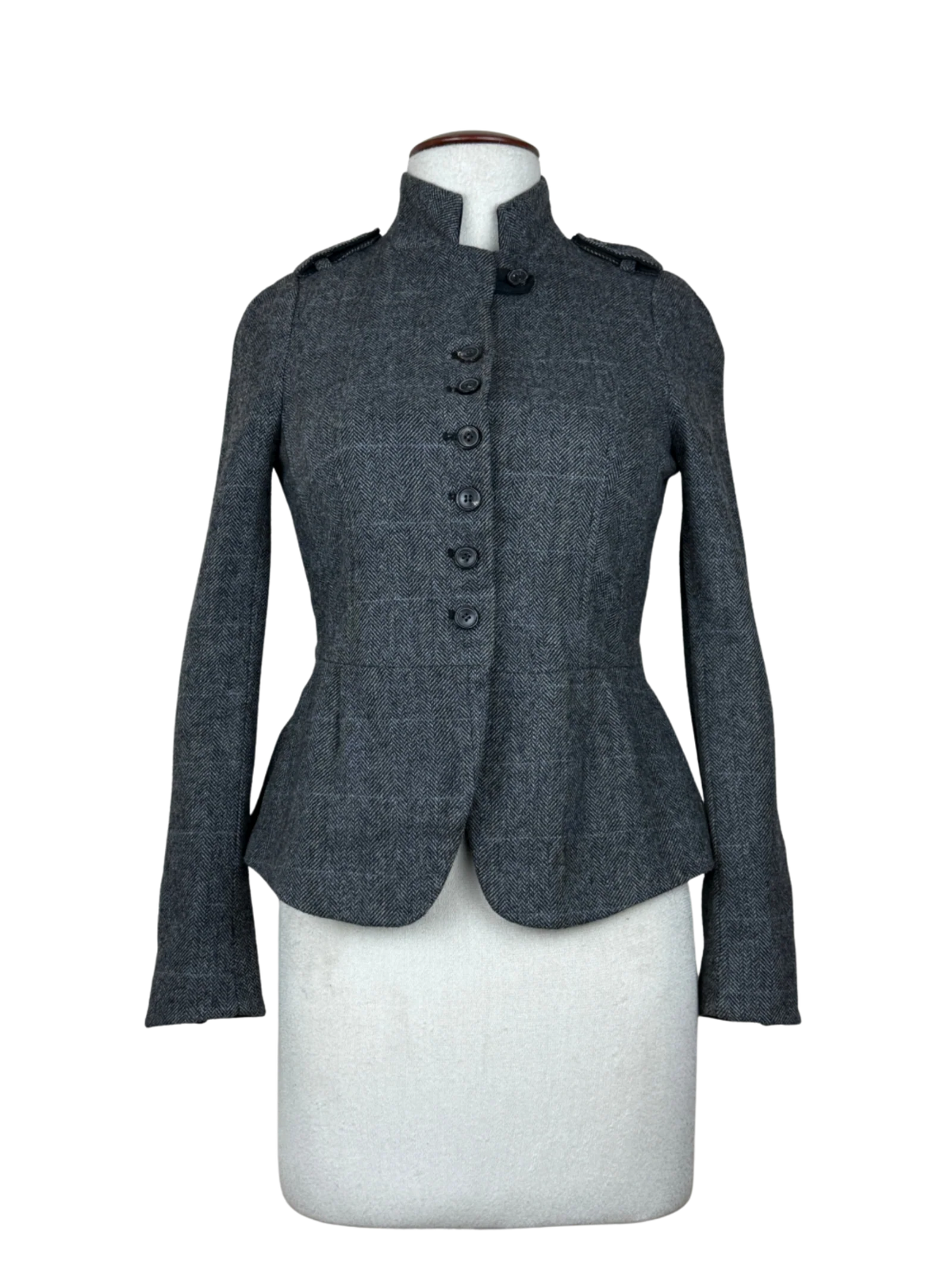 Grey Women Bolero Coat by Zara (BC-14)