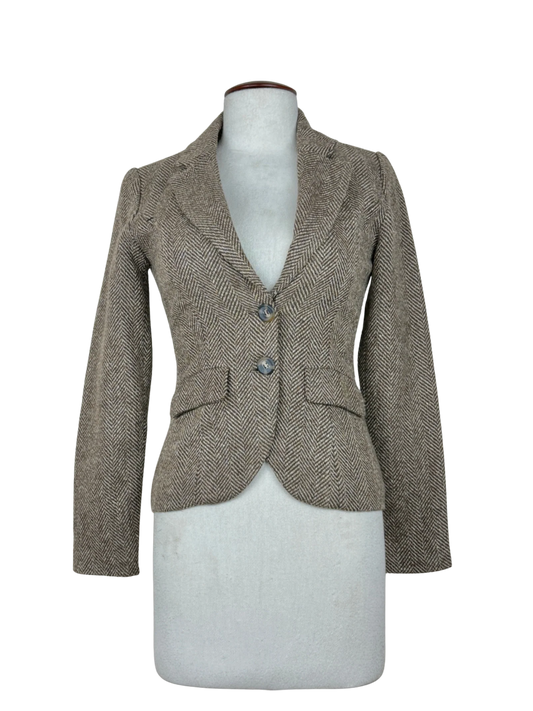 Preloved Premium Plus Women Bolero Coatt by Affair, Brown Polyester for Womens - OTS Thrift Shop Islamabad Pakistan