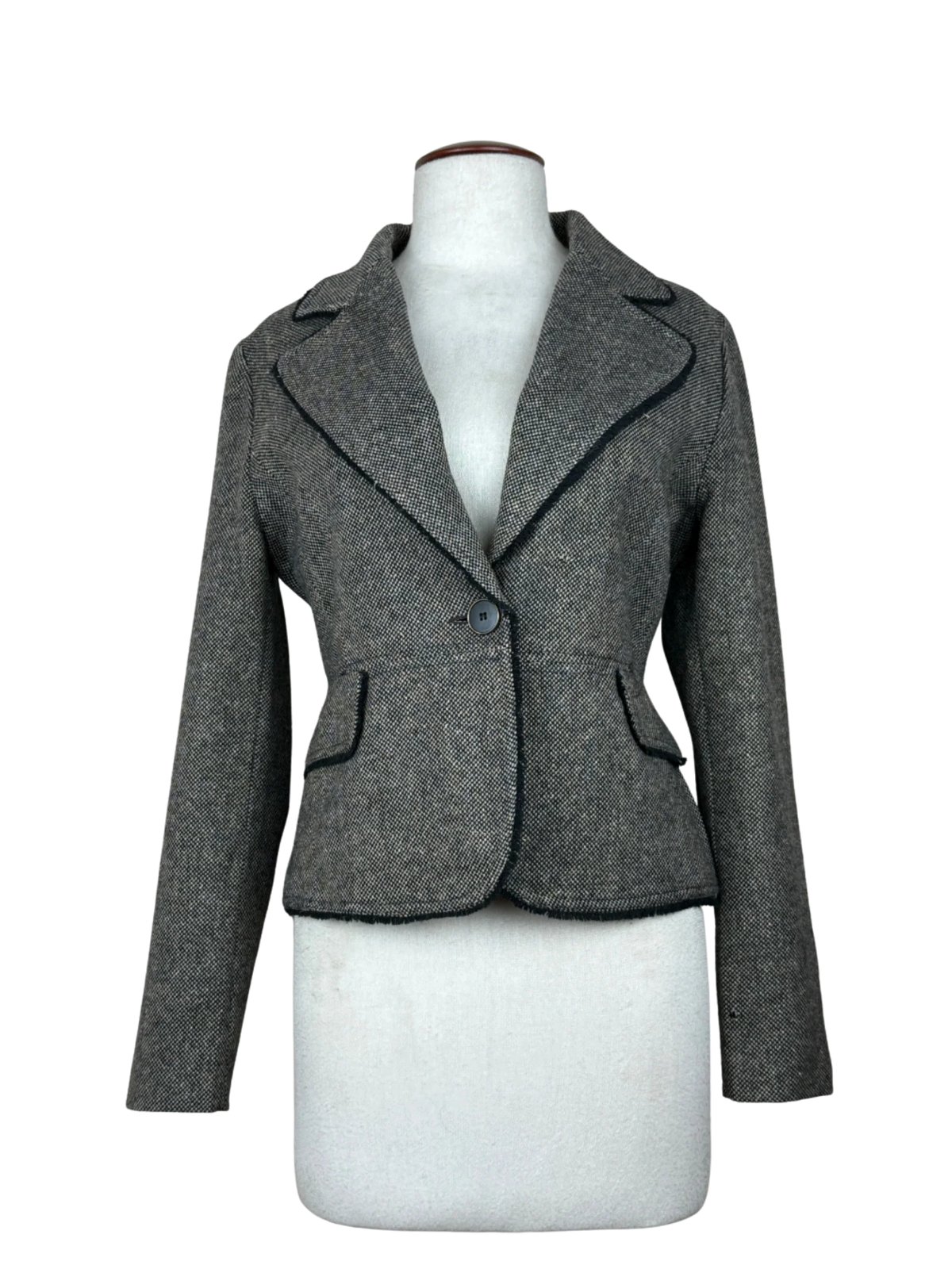 Gold Black Women Bolero Coat by Mango (BC-18)