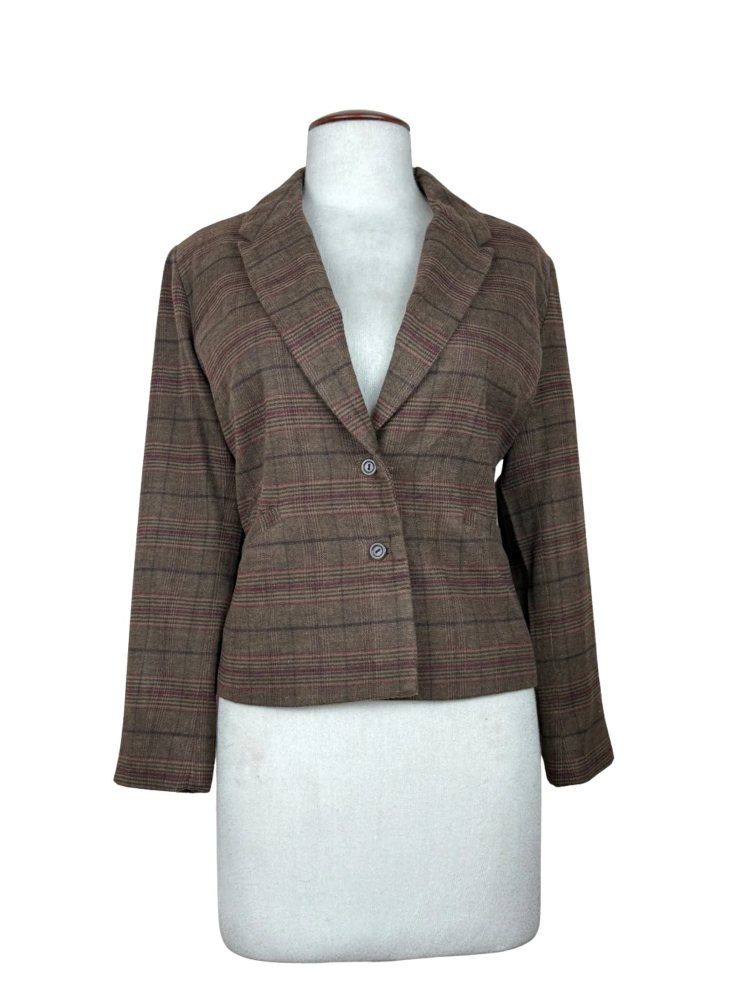 UK Imported secondhand Women Bolero Coatt - La Redoute brand, Brown Polyester, Premium condition, for Womens - Online Thrift Store Karachi Pakistan