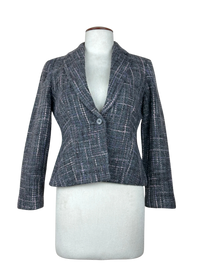 Grey & Purple Women Bolero Coat by Marks & Spencer (BC-2)