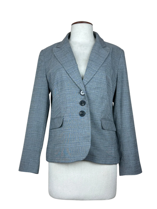 Preloved Premium Plus Women Bolero Coatt by Debenhams, Silver Polyester for Womens - OTS Thrift Shop Peshawar Pakistan