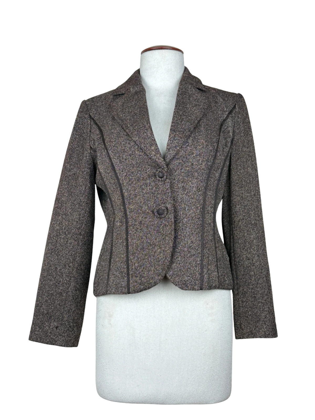 Brown Women Bolero Coat by Essential (BC-24)