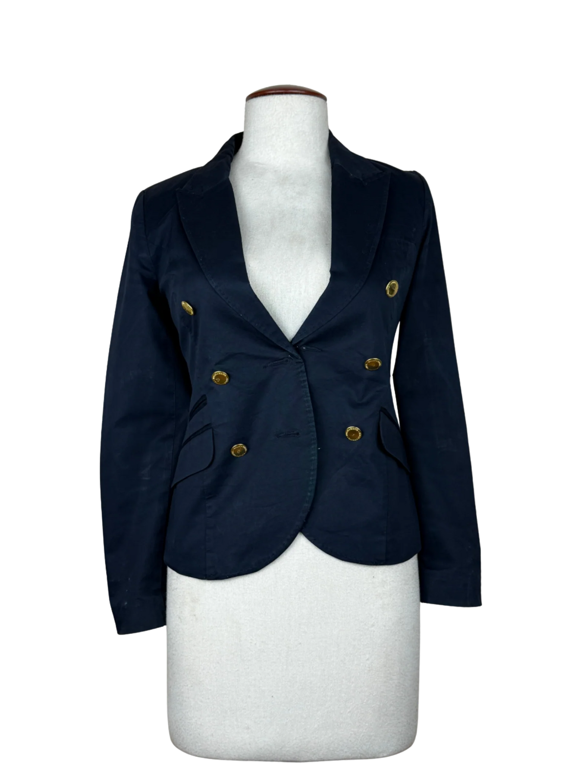 Navy Blue Women Bolero Coat by Holly & Whyte (BC-31)