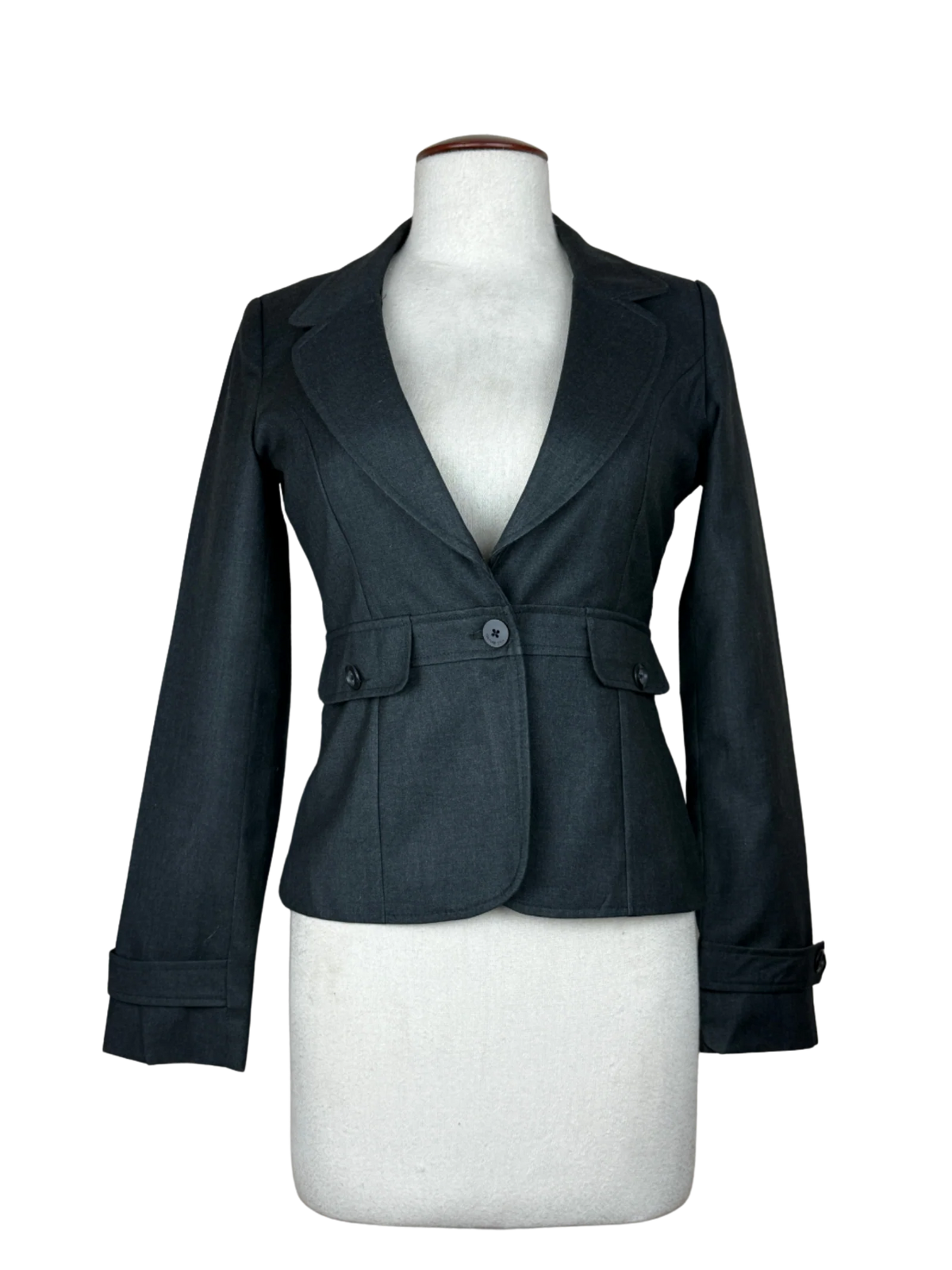 Grey Women Bolero Coat (BC-32)