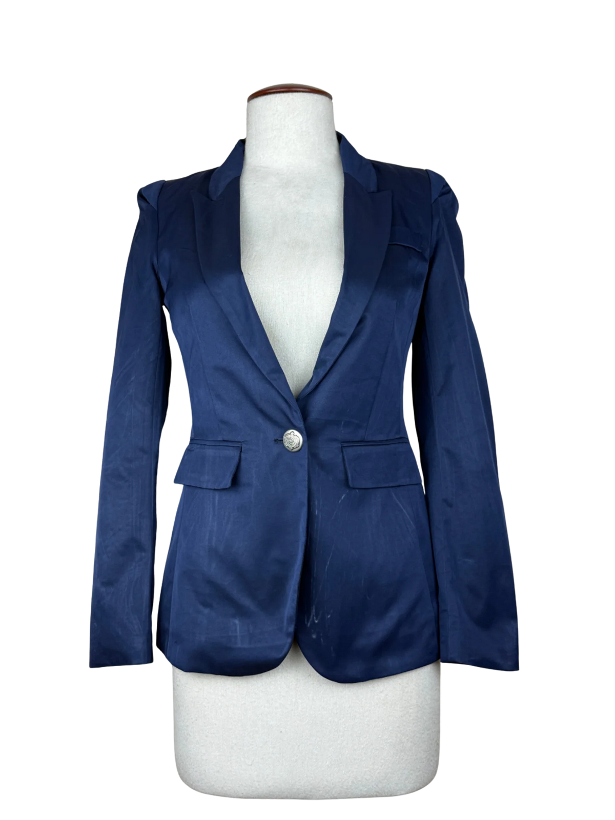 Blue Women Bolero Coat by Pretty Girls (BC-37)