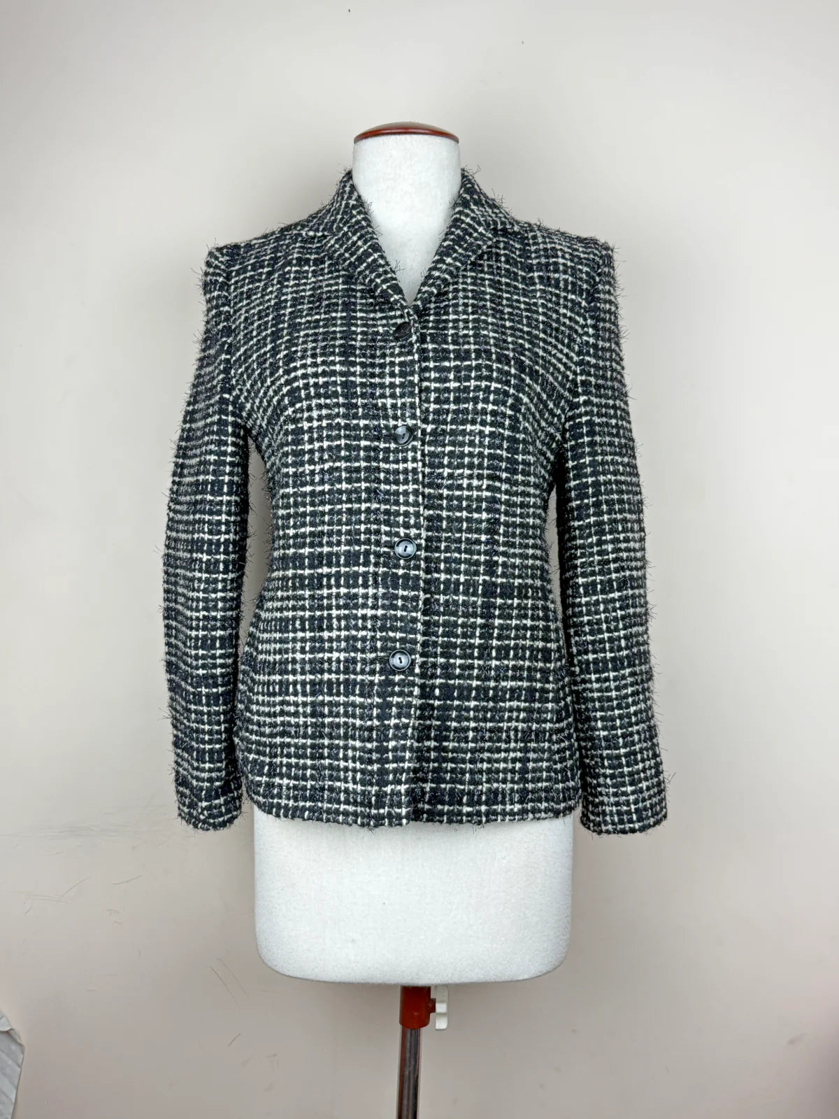 Black & White Women Bolero Coat by Unknown (BC-47)