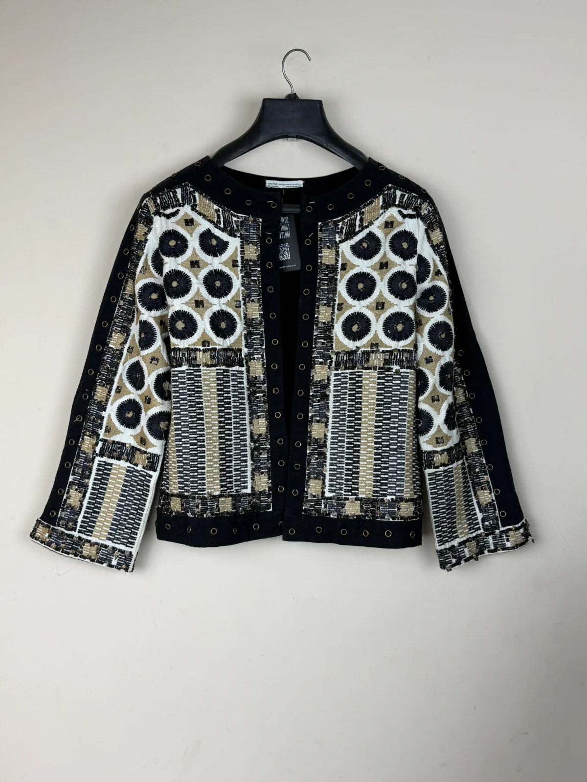 Women Bolero Coat | Zara | Preloved Branded | Multi Polyester | Premium | OTS Thrift Store Islamabad Pakistan