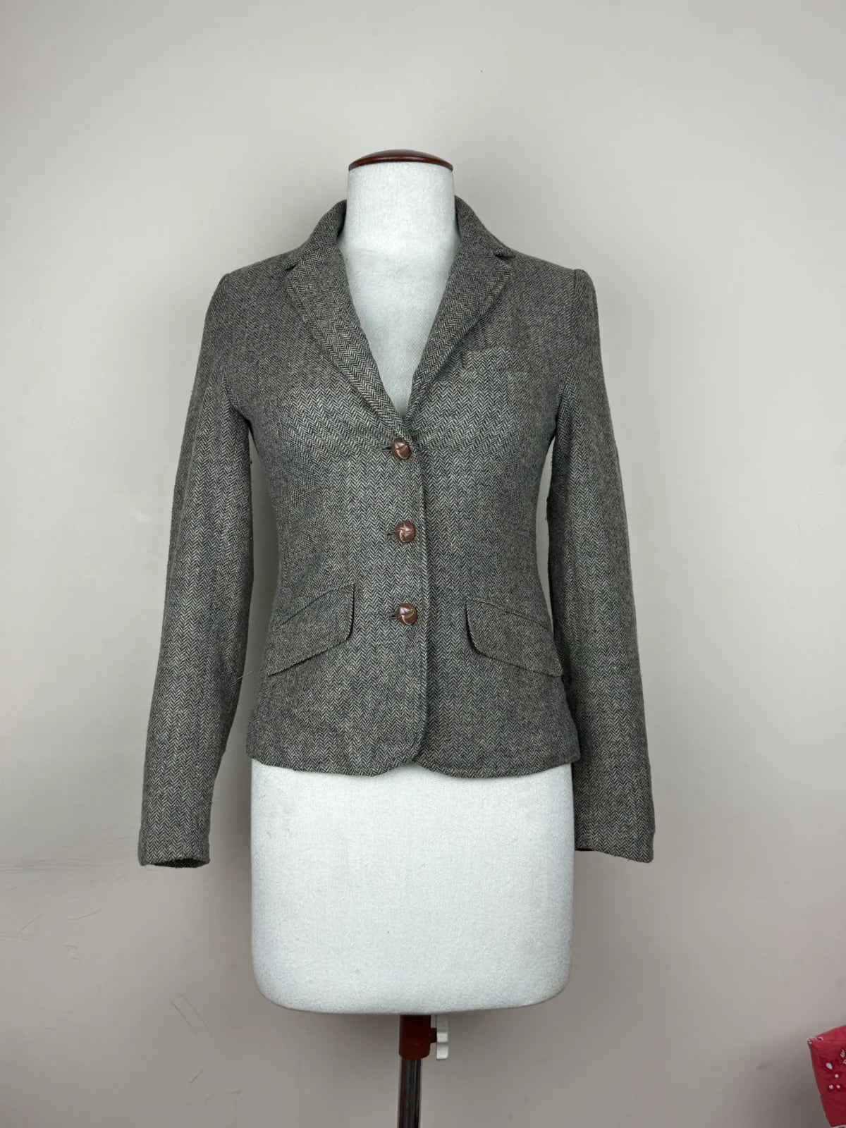 UK Imported secondhand Women Bolero Coat - H&M brand, Black Gold Polyester, Premium Plus condition, for Womens - Online Thrift Store Peshawar Pakistan