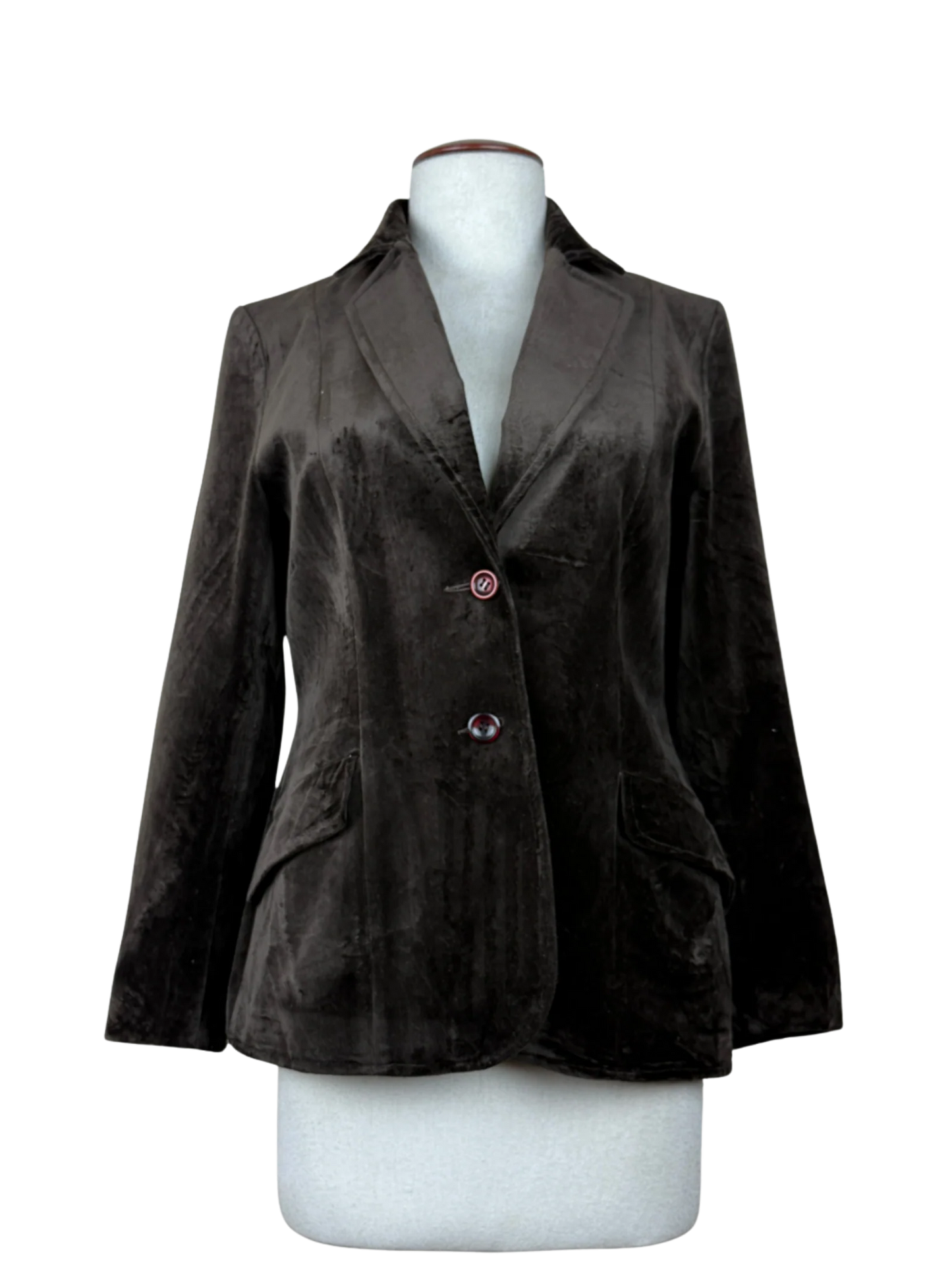 Shop Premium Plus Women Bolero Coatt by Unknown | Preloved Branded Clothes | Brown Nylon | Womens | OTS Thrift Store Islamabad Pakistan