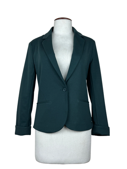 Shop Premium Women Bolero Coatt by New Look | Preloved Branded Clothes | Green Polyester | Womens | OTS Thrift Store Lahore Pakistan