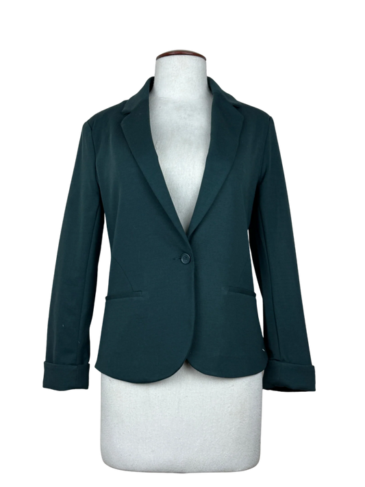 Shop Premium Women Bolero Coatt by New Look | Preloved Branded Clothes | Green Polyester | Womens | OTS Thrift Store Lahore Pakistan