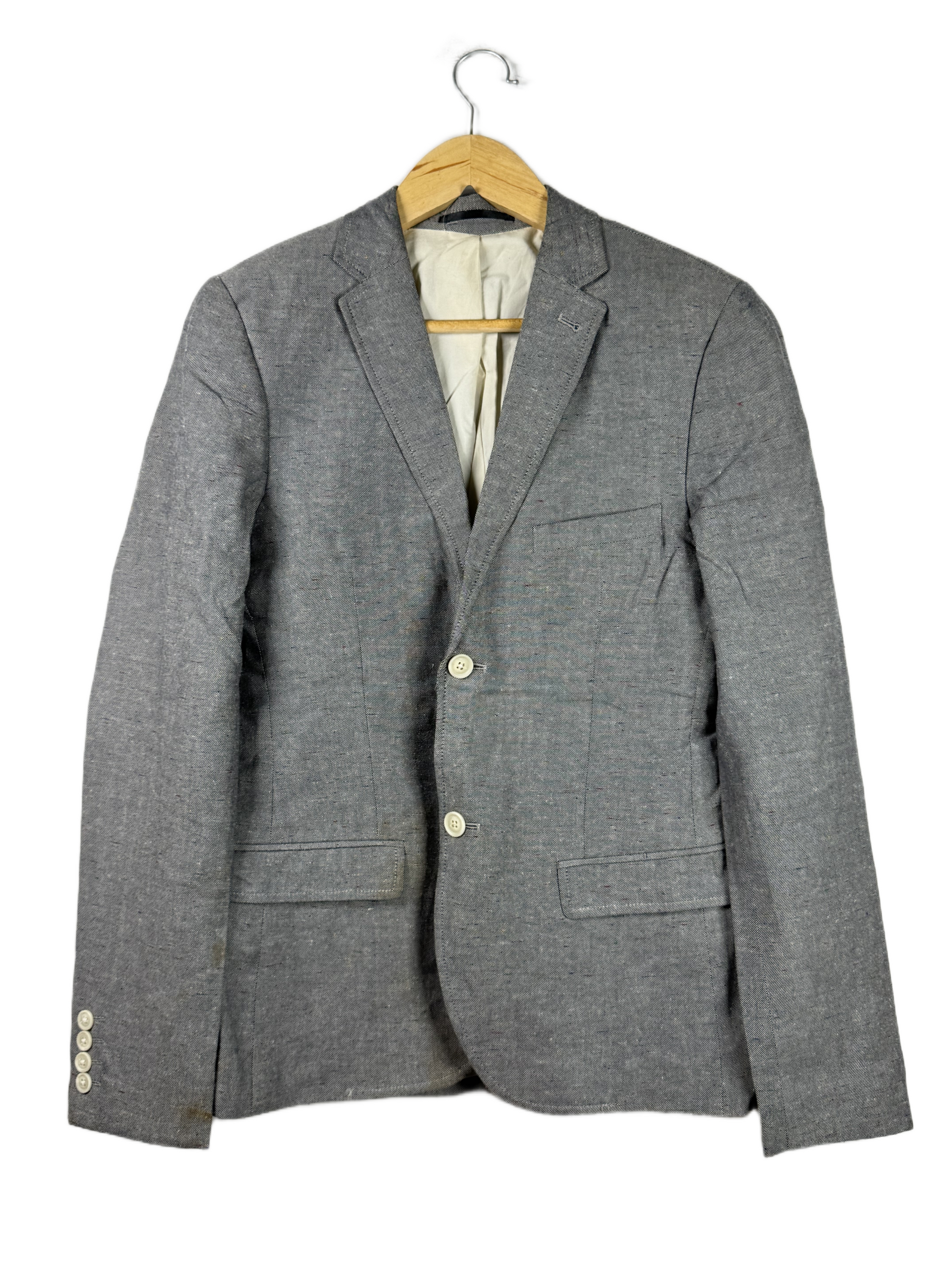 Bolero Coat | TOPMAN | Preloved Branded | GREY POLYSTER | GOOD | OTS Thrift Store Peshawar Pakistan