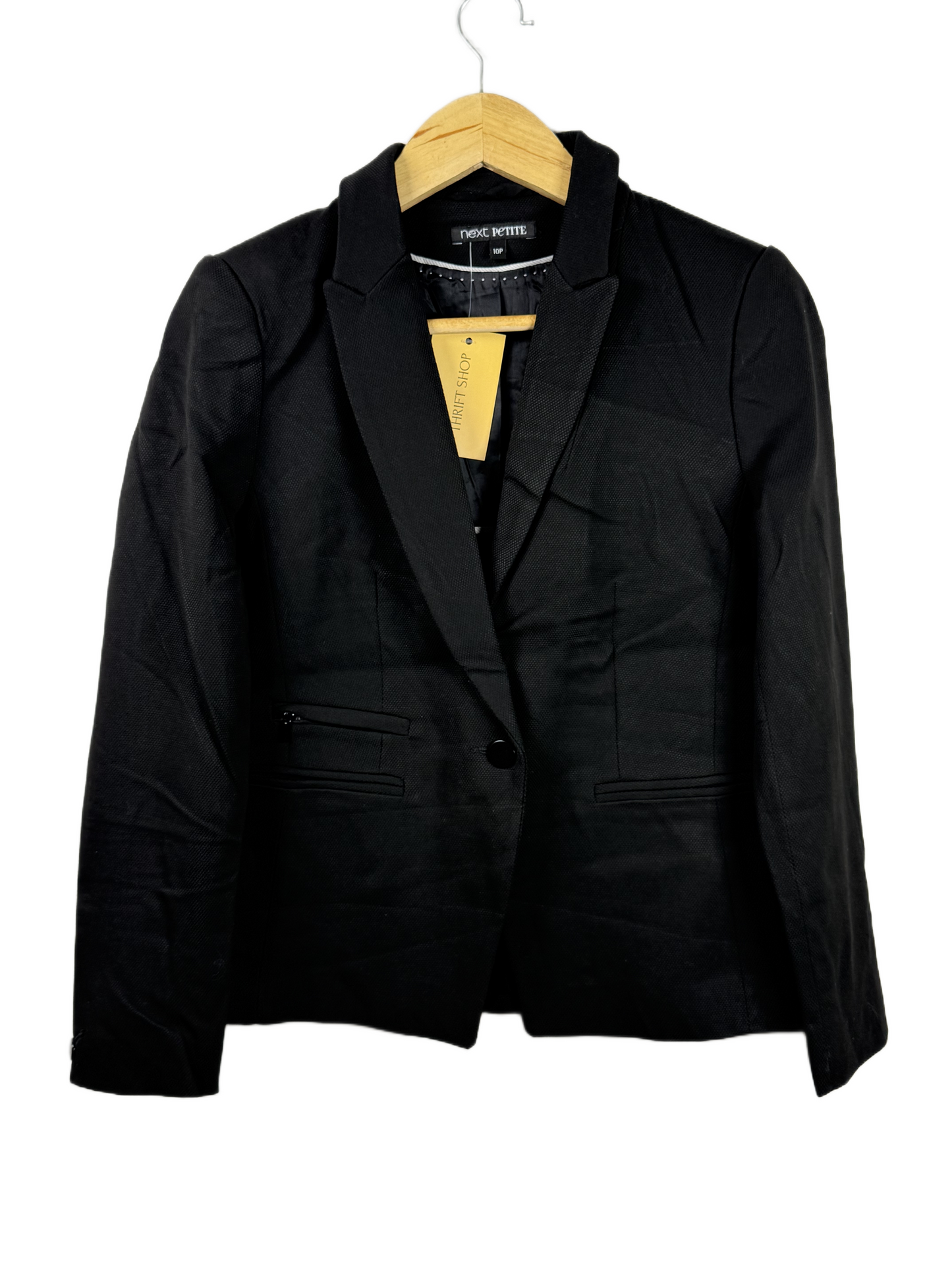 Bolero Coat | NEXT PETITE | Preloved Branded | BLACK POLYSTER | PREMIUM PLUS | OTS Thrift Store Peshawar Pakistan