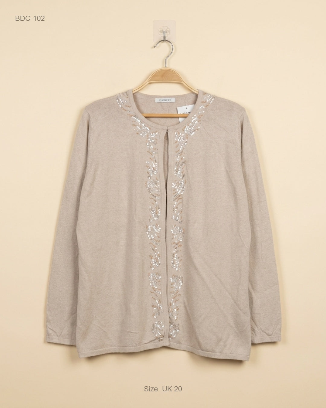 UK Imported secondhand Button Down Cardigans - Classic brand, Skin Viscose, Premium condition, for Women - Online Thrift Store Islamabad Pakistan