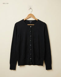 F&F (BDC-104) Button-Down Cardigan