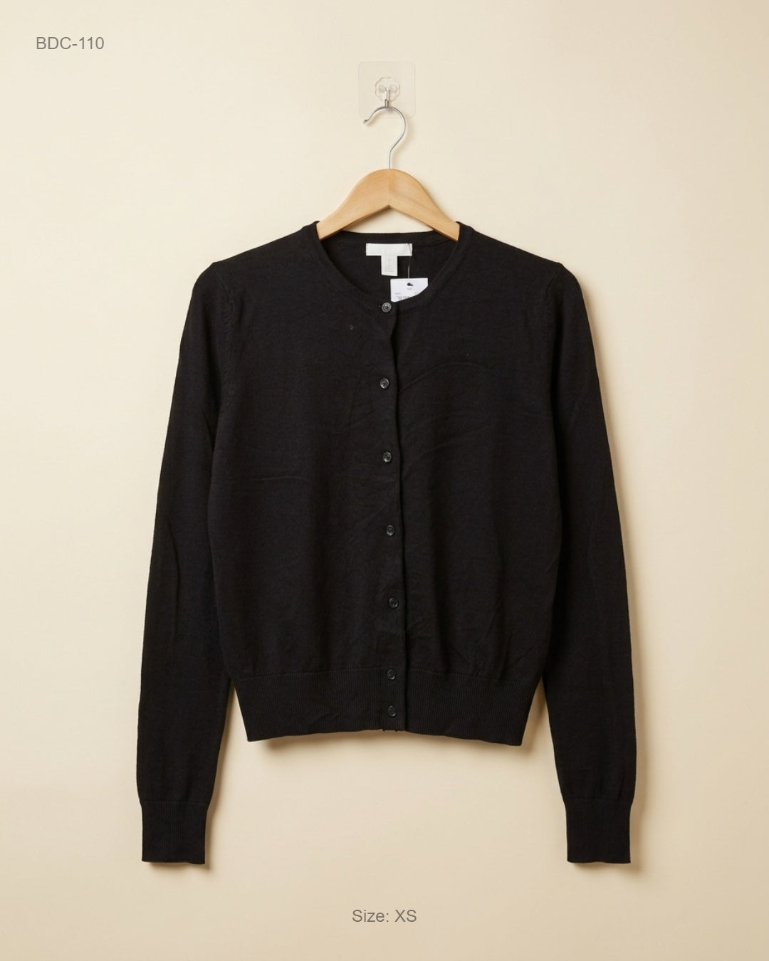 Button Down Cardigans | H&M | Preloved Branded | Black Cotton | Premium | OTS Thrift Store Islamabad Pakistan