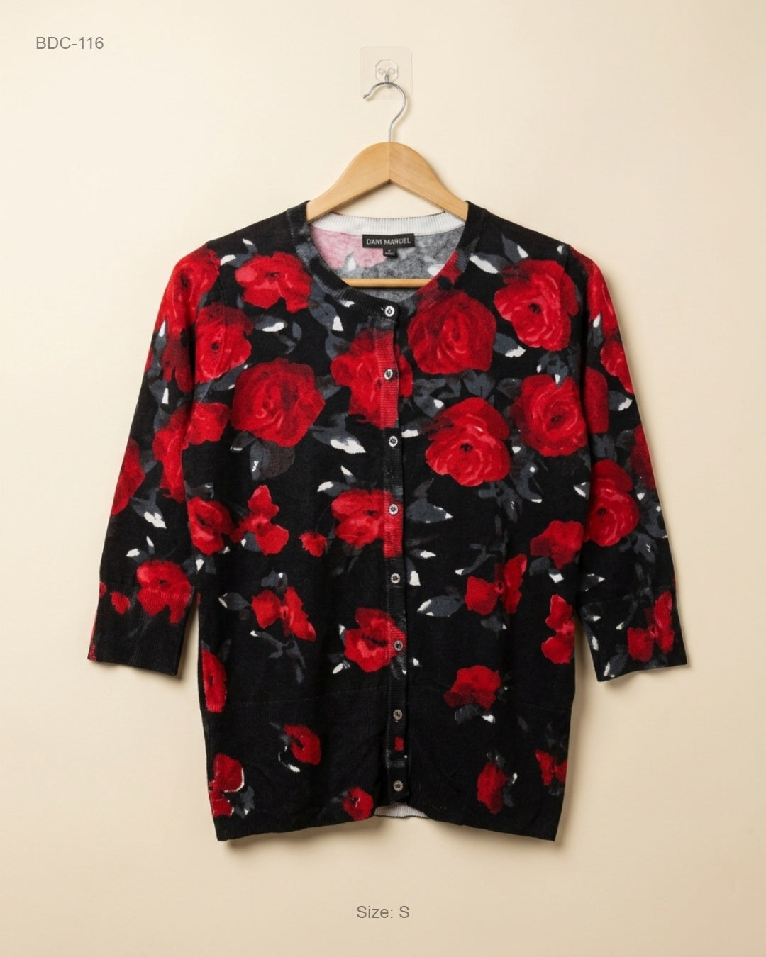 Button Down Cardigans | David Emanuel | Preloved Branded | Multi Viscose | Premium | OTS Thrift Store Peshawar Pakistan