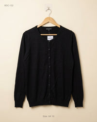 PEP & CO (BDC-122) Black Button Down Cardigans