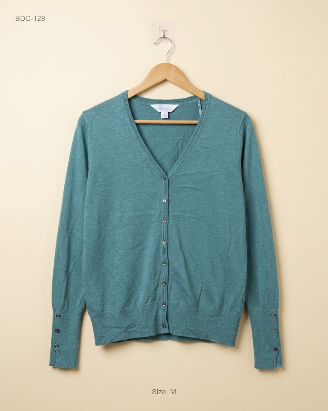 PRIMARK (BDC-128) Sky Blue Button Down Cardigans