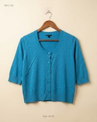 GEORGE (BDC-135) Teal Button Down Cardigans