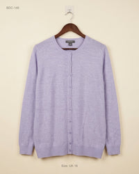 LOVE KNITWEAR (BDC-146) Lavender Button Down Cardigans