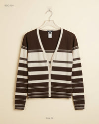 MNG (BDC-154) Brown & Skin Button Down Cardigans