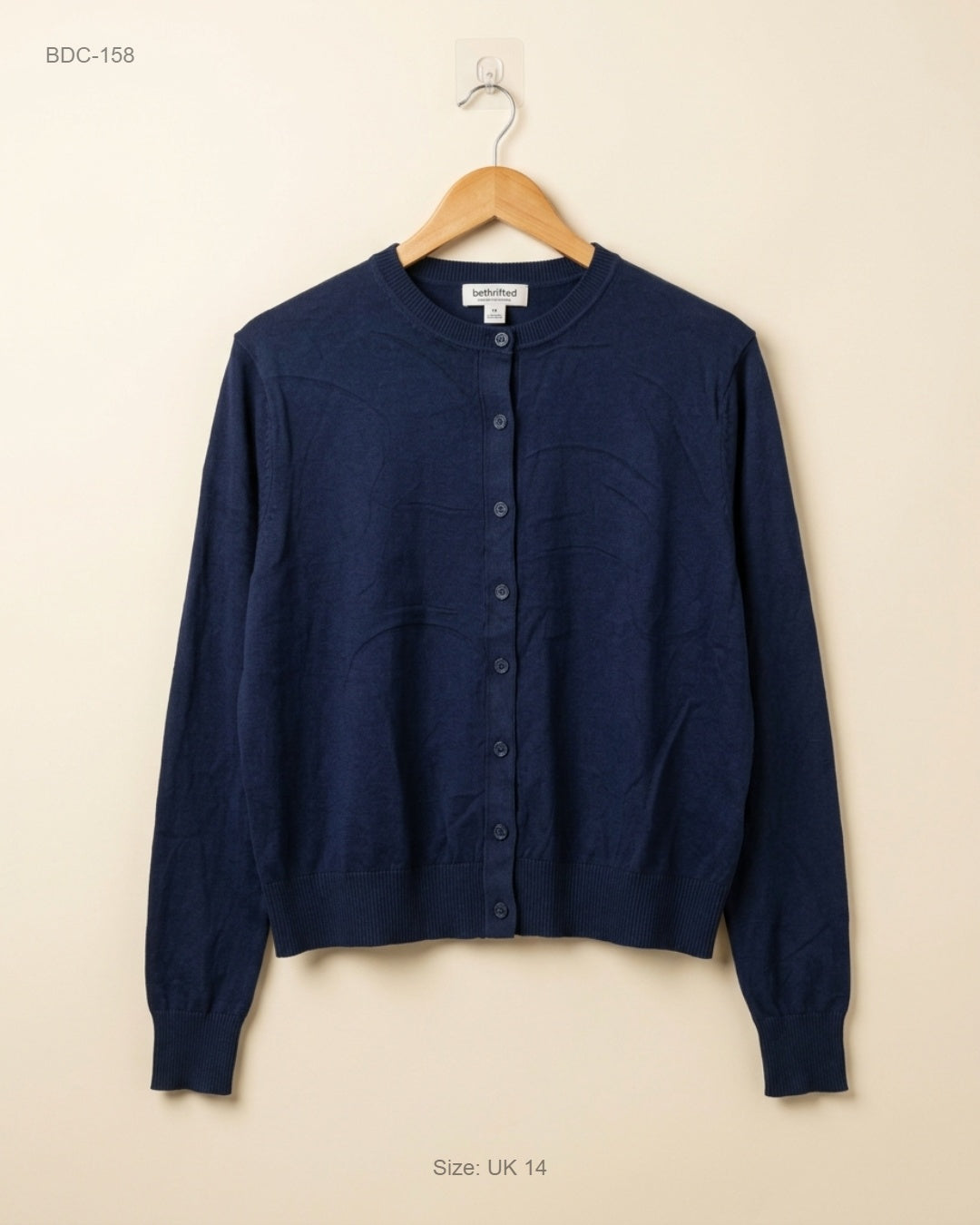 MARKS & SPENCER (BDC-158) Blue Button Down Cardigans