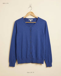 GEORGE (BDC-175) Blue Button Down Cardigans